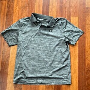 Under Armour Gray Polo Shirt